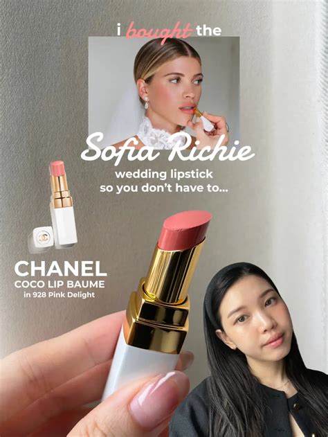 sofia richie chanel pink|sofia richie pink lip balm.